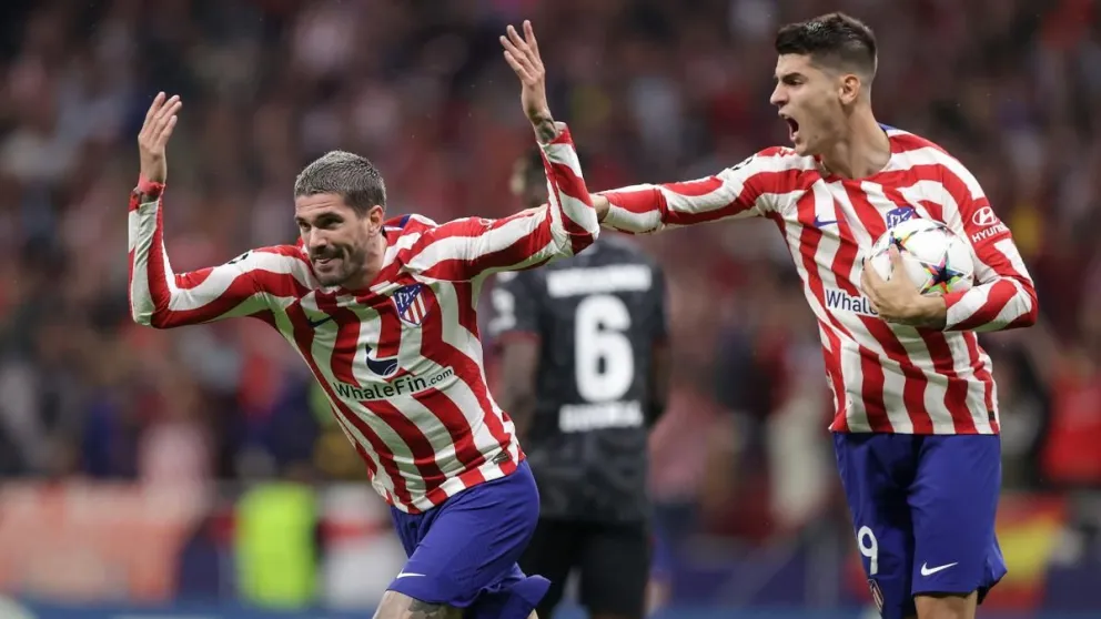 VIDEO: tremendo golazo de De Paul, pese a la eliminación del Atlético Madrid en la Champions