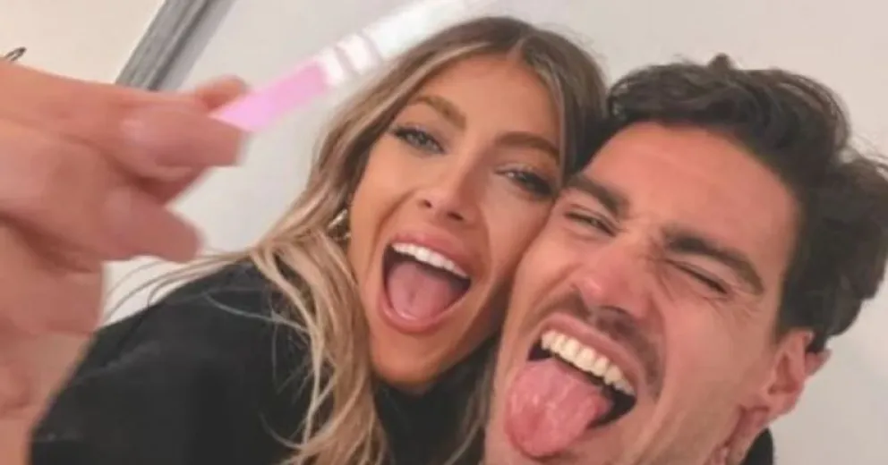 Embarazada, Cande Ruggeri mostró cómo decoró el cuatro de su bebé
