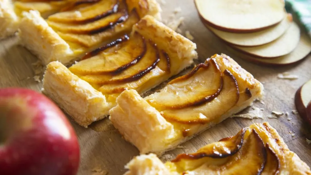 Paso a paso para cocinar tartines de manzana, ¡en 30 minutos!
