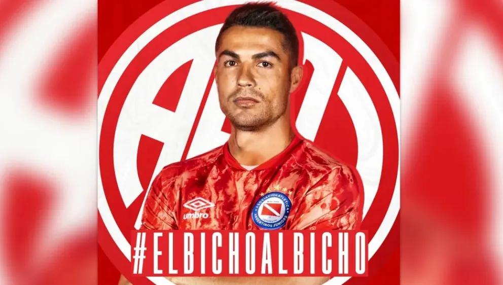 Curiosa movida: la desopilante campaña de Argentinos Juniors para tentar a CR7
