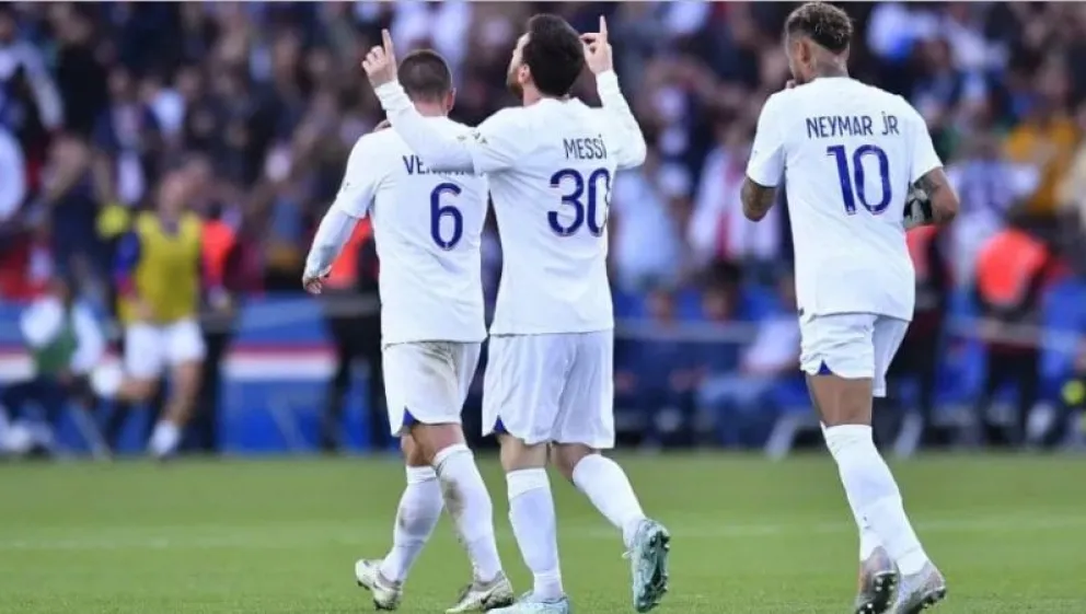 El PSG venció al Troyes con un golazo y una asistencia de Messi 