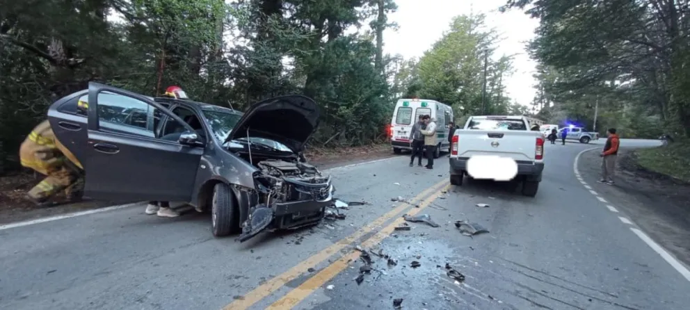 Una menor fue trasladada al hospital por fuerte choque vehicular 