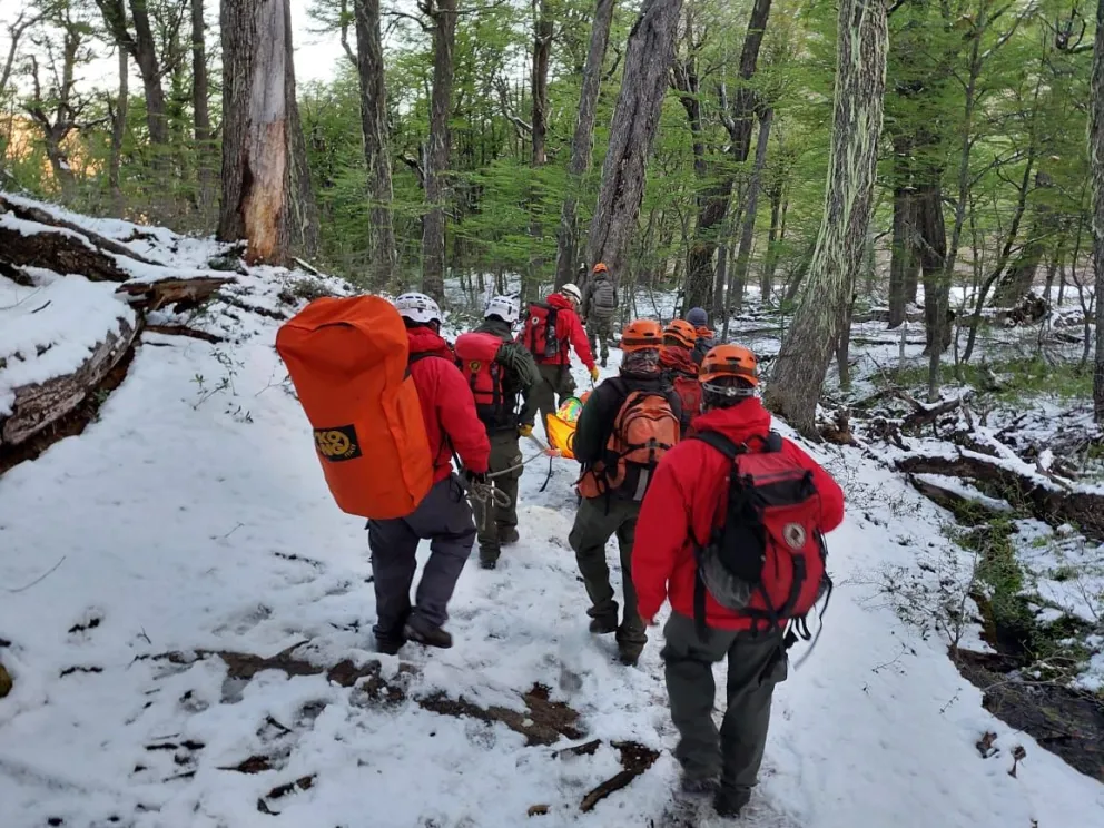 Final feliz: apareció con vida el joven perdido camino a Laguna Ilón. Foto de acrhivo.