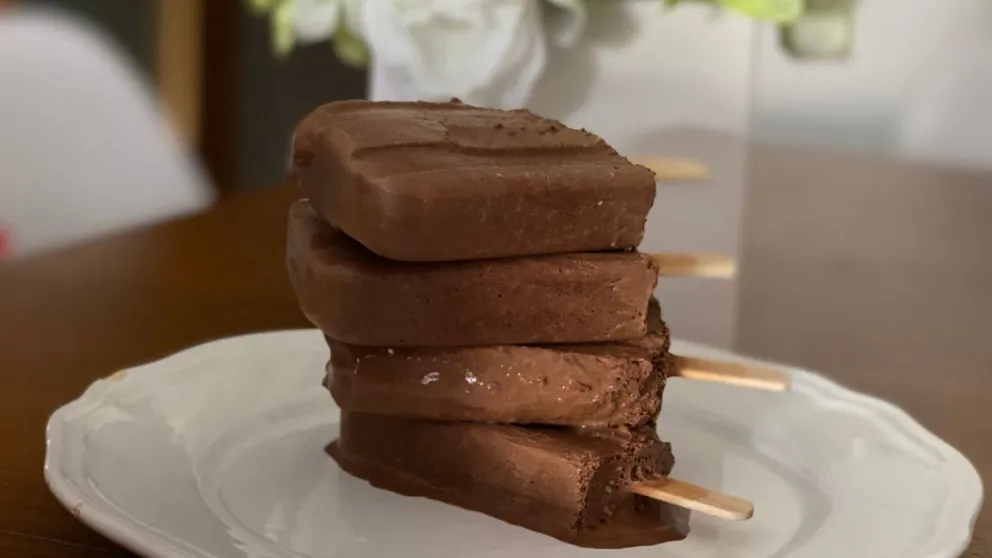 Receta express: helados de chocolate, ¡en 3 pasos!