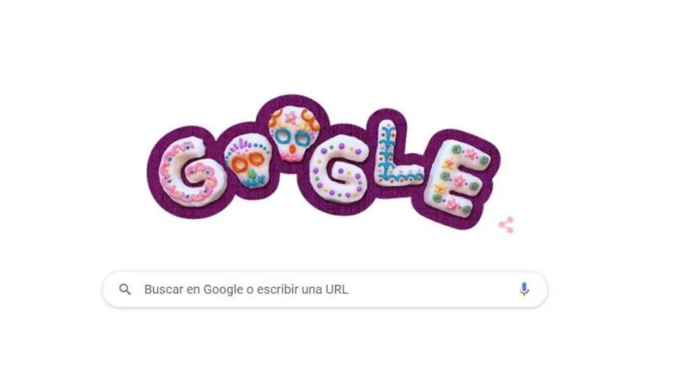 Día de los Muertos: por qué Google le dedicó un doodle a esta fecha