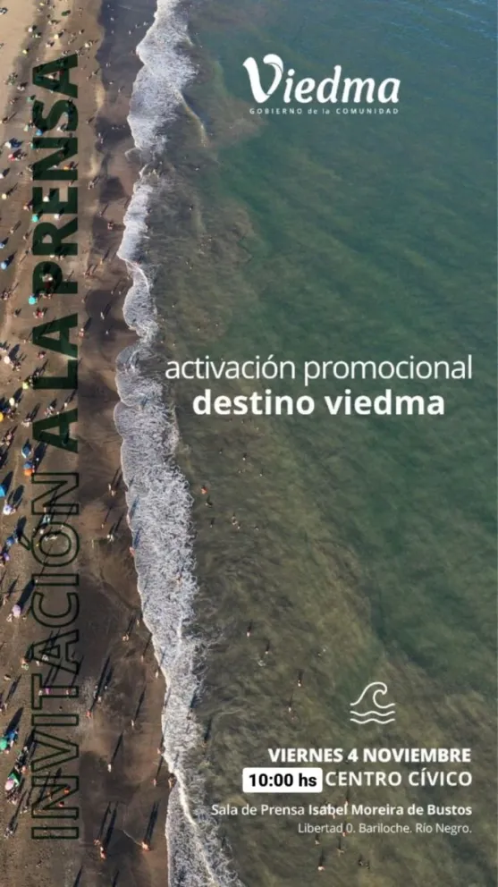 Viedma promociona en Bariloche sus destinos de playa 