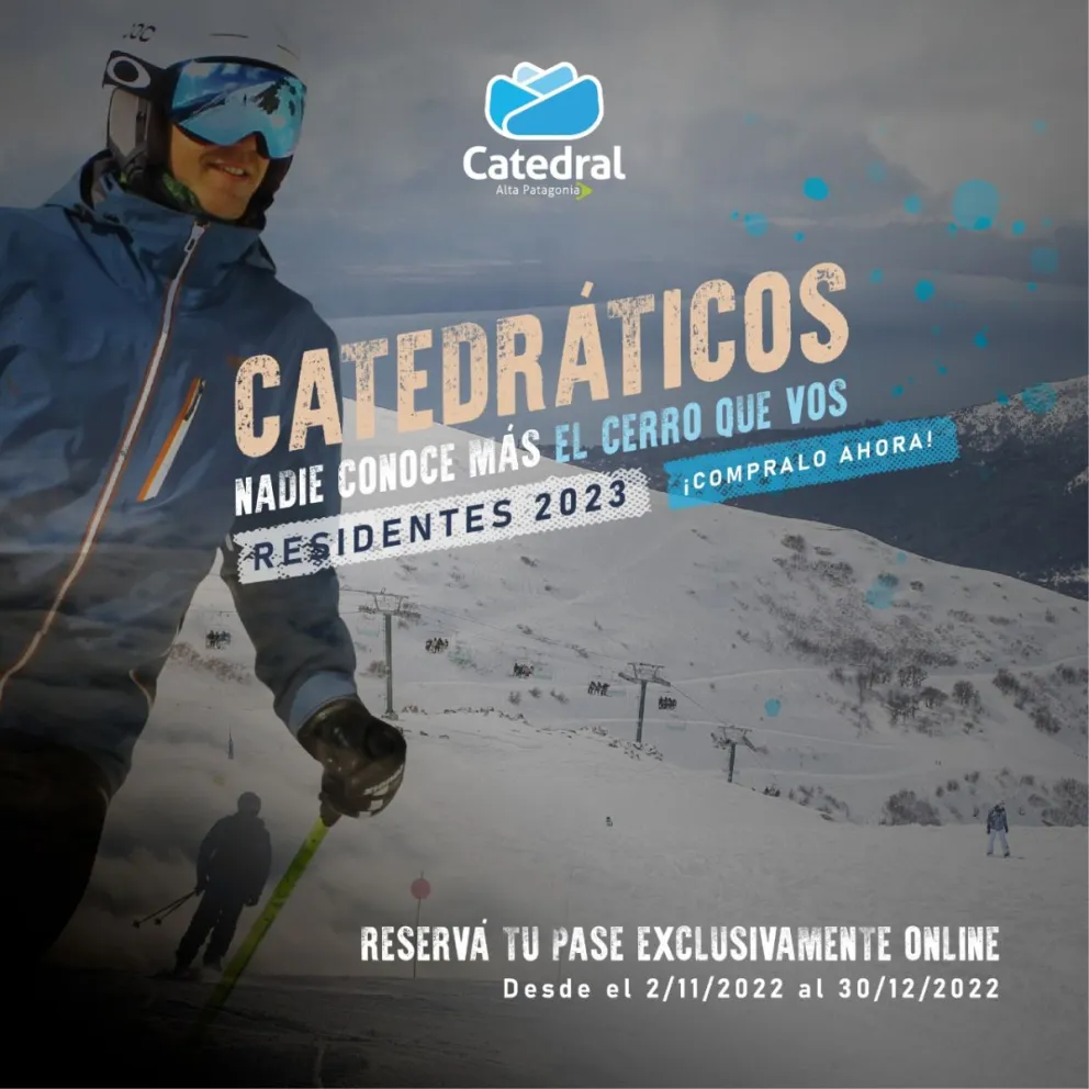Catedral comienza con la venta del pase residente