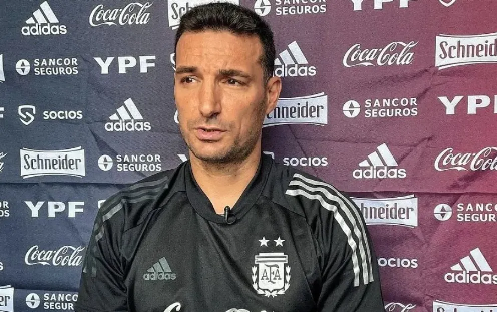 Scaloni habló de los jugadores lesionados y lanzó una tajante sentencia