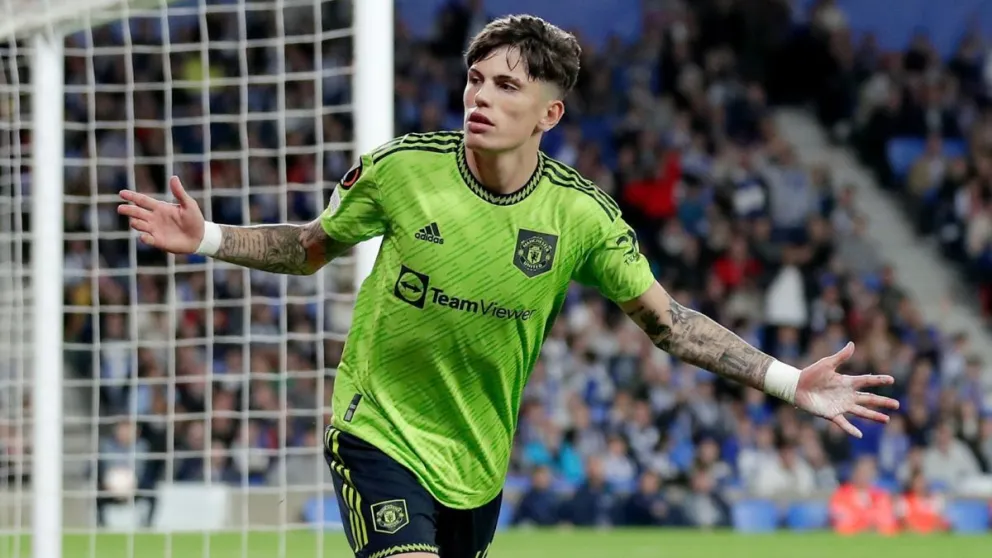 Asistencia de Ronaldo y debut goleador para Alejandro Garnacho