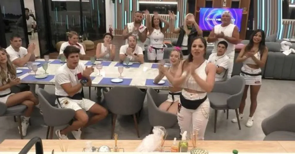 El video de la súper fiesta de blanco en la casa de Gran Hermano