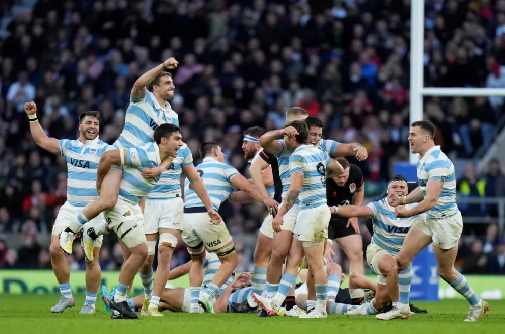 Histórico: Los pumas vencieron a Inglaterra en Londres y se ilusionan de cara al Mundial