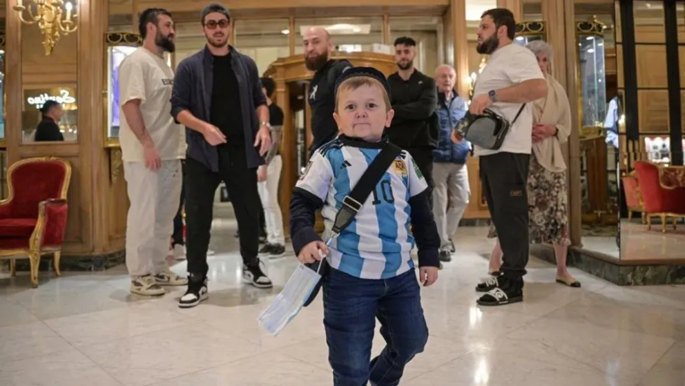 Hasbulla en Argentina: la insólita reacción del influencer cuando le preguntaron por Messi