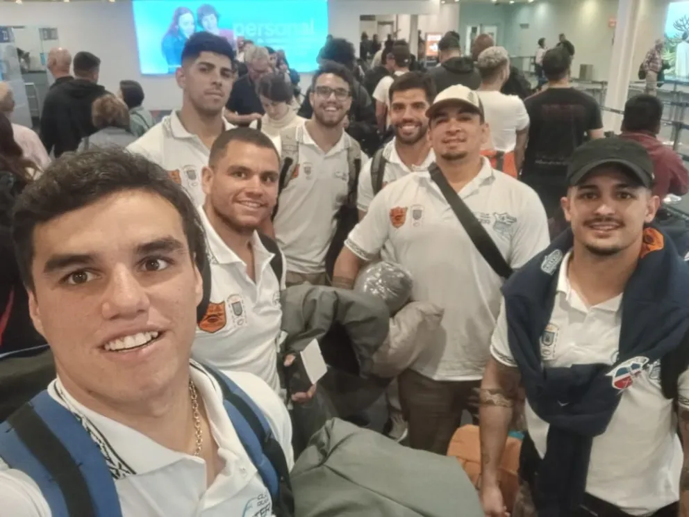 Siete rugbiers de Dina Huapi se fueron a Europa