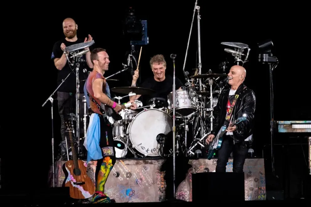 Charly Alberti habló sobre tocar con Coldplay en River: “Fue muy emocionante”