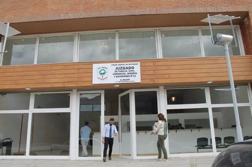 El juzgado Multifueros de El Bolsón.