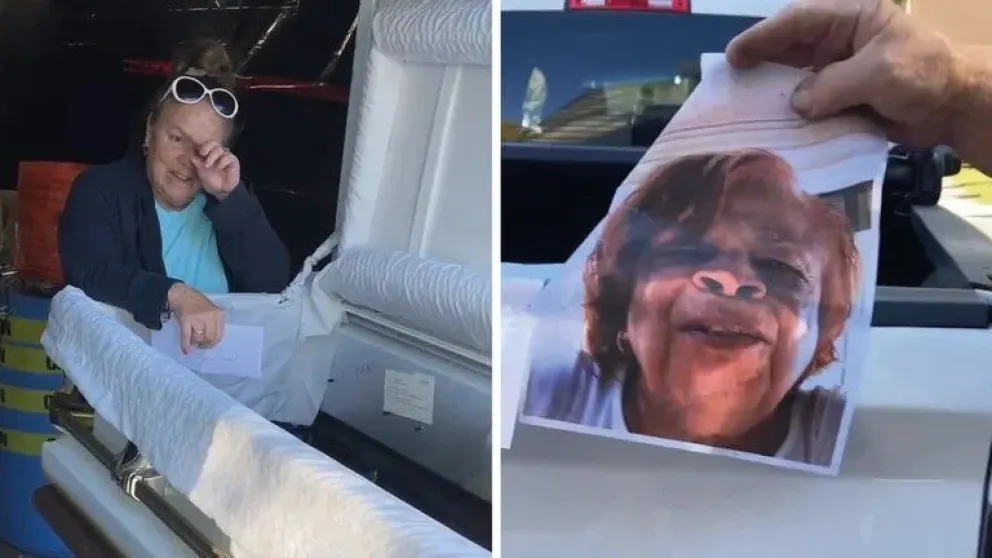 Insólito: pidió un ataúd por internet y llegó con restos de una mujer fallecida