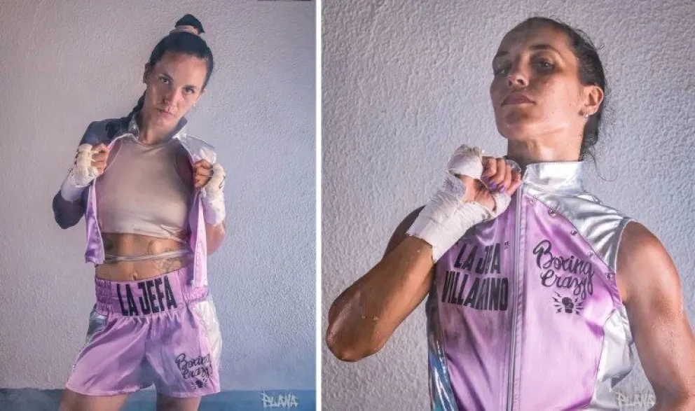 "La Jefa" Villarino: la barilochense que defenderá su título de campeona mundial en Las Vegas