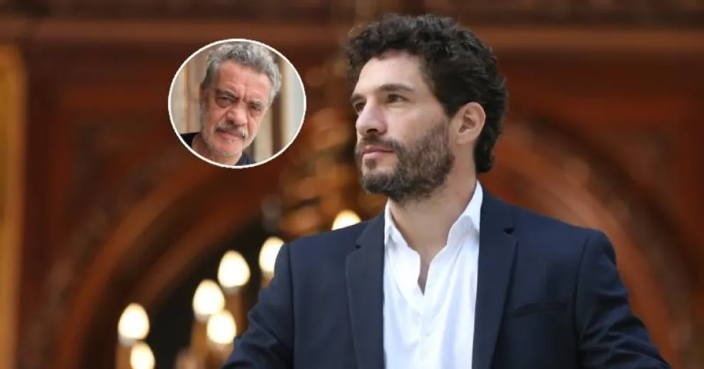Michel Noher relató cómo es la "extraña" relación con Jean Pierre, su papá