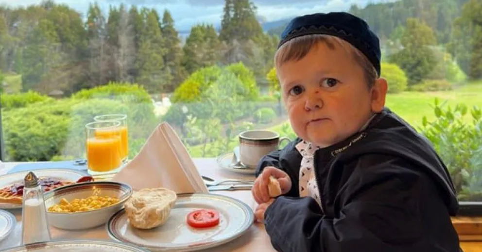 Hasbulla desayunó y se fue de Bariloche: ¿Lo dejó el avión?