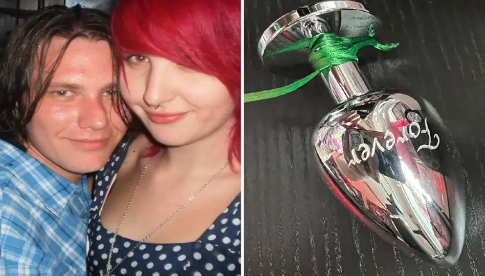 Insólito: viajaba con las cenizas de su novio dentro de un juguete sexual colocado, para que "recorra el mundo"
