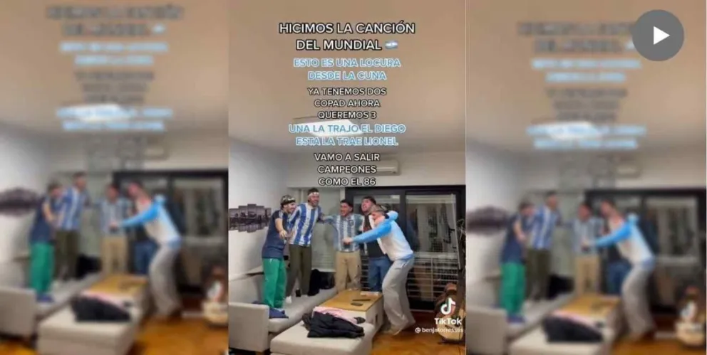 El tema de cuarteto para alentar a la Scaloneta que la rompe: “Esta copa te la mereces”