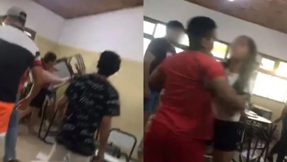 Siete personas entraron al colegio armados con cuchillos y golpearon a un alumno