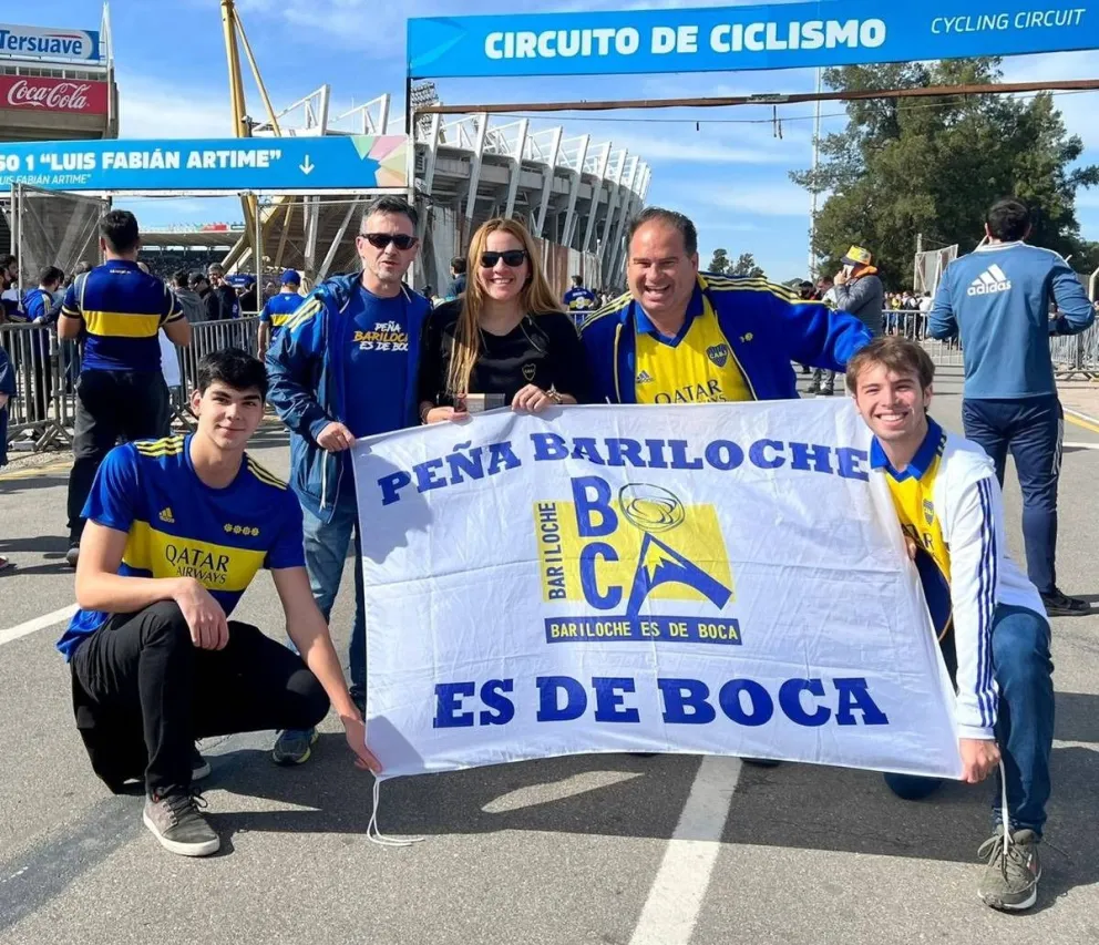 La peña oficial de Boca organiza un encuentro para los bosteros de Bariloche