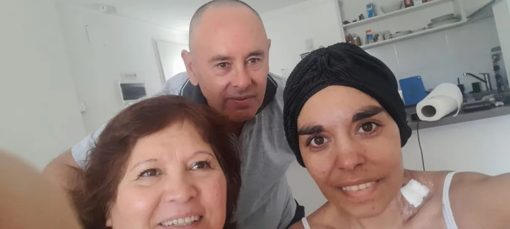 El tratamiento de Glenda está dando resultados positivos