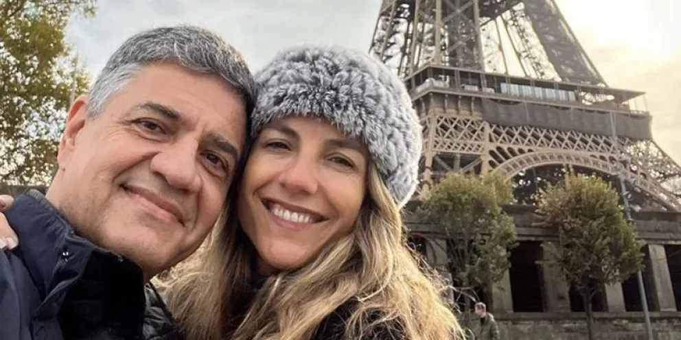 Así fue la luna de miel de María Belén Ludueña en París