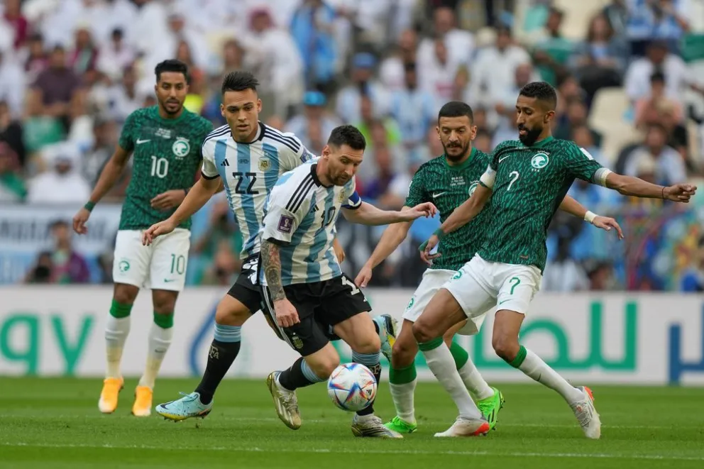 Argentina recibió un duro golpe con la derrota ante Arabia Saudita