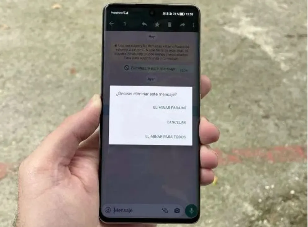 Si te arrepentís, hay solución: cuánto tiempo tenés para eliminar un mensaje leído en WhatsApp