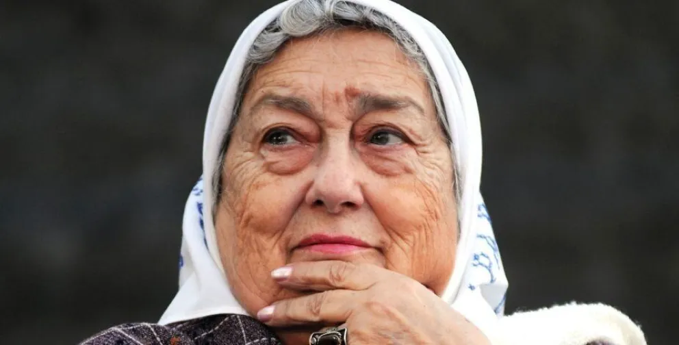 Convocan a despedir a Hebe de Bonafini en el Centro Cívico