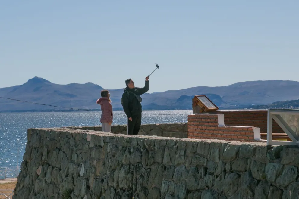 Sábado soleado en Bariloche, pero parece que durará poco