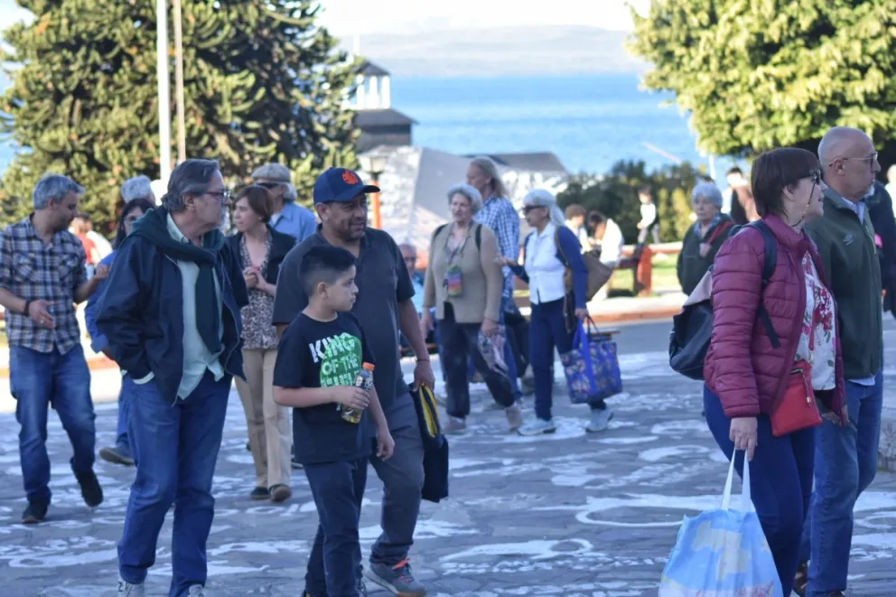 Un centenar de personas evocó a Hebe de Bonafini en el Centro Cívico