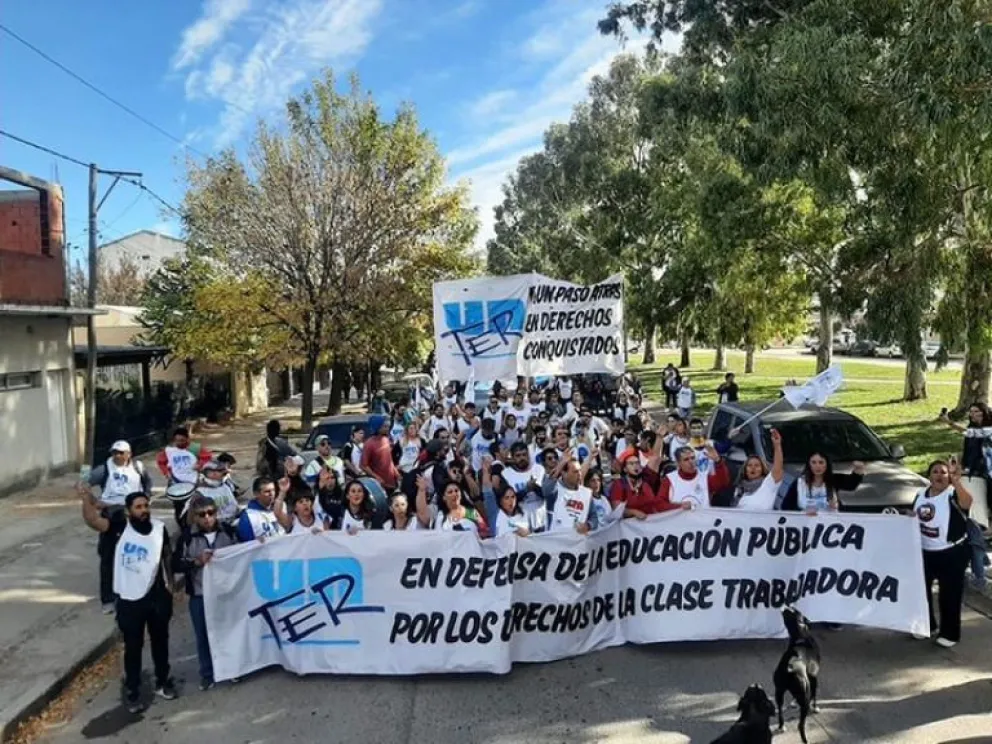 La UnTER se sumó al reclamo por errores en los salarios