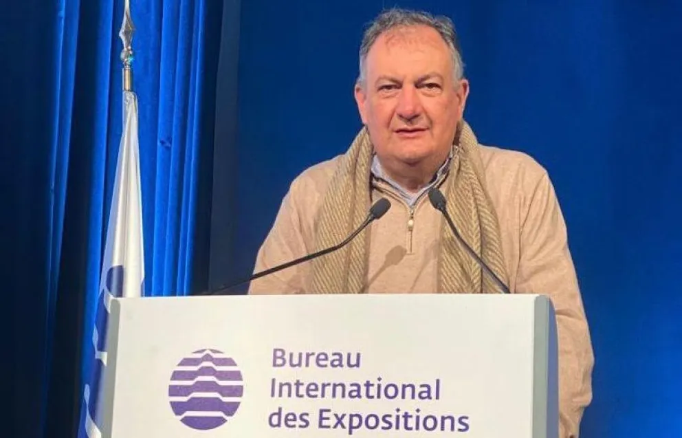 Gennuso hará su presentación hoy ante la Oficina Internacional de Exposiciones en París