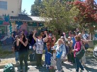 Estudiantes de Medicina, Enfermería, usuarios y operadores de Camino Abierto partieron rumbo a Chile 