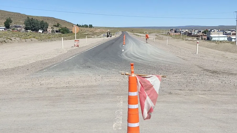 Avanza la construcción de los accesos a Ingeniero Jacobacci