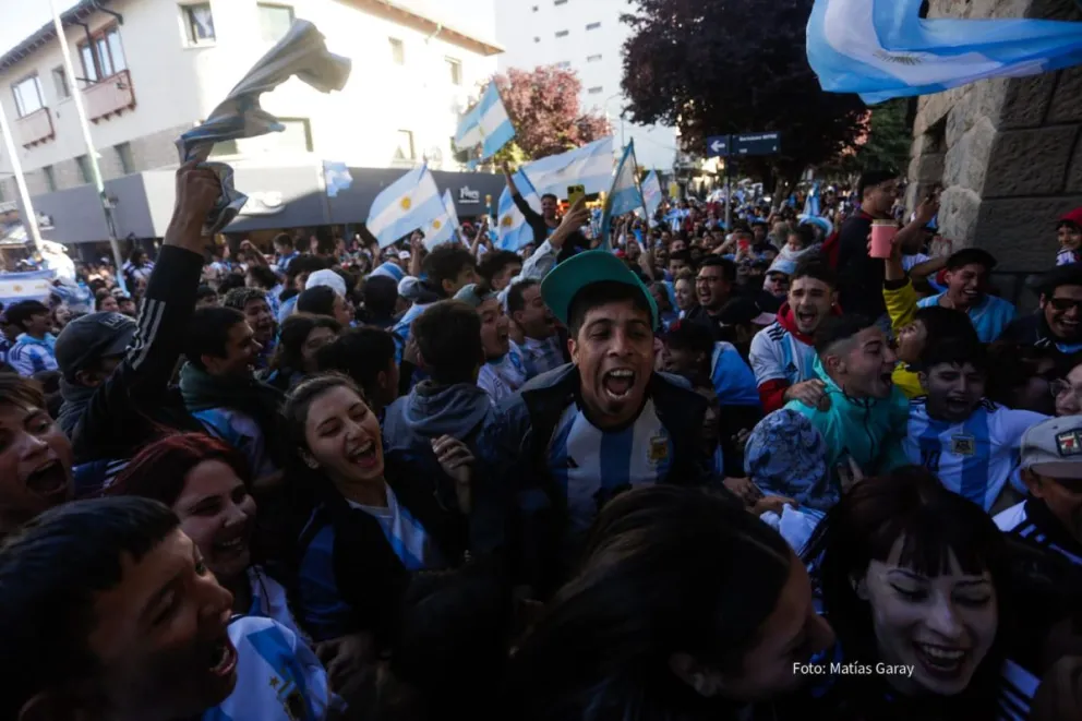 Argentina, Bariloche y un sueño: mirá las fotos de los festejos por el pase a cuartos