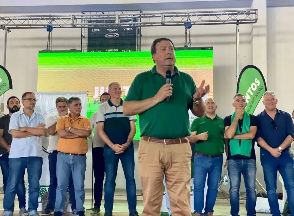 Juntos Somos Río Negro cerró el año con un multitudinario acto de su juventud