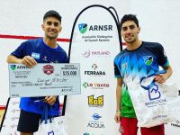 Diego Albistro se quedó con el Máster 2022 de squash