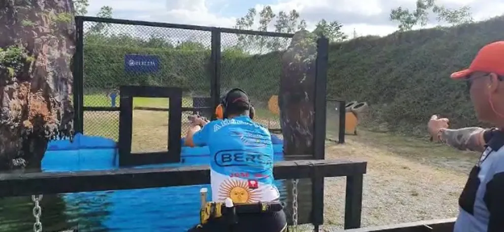 El barilochense Daniel Minaglia entre los 20 mejores tiradores del mundo