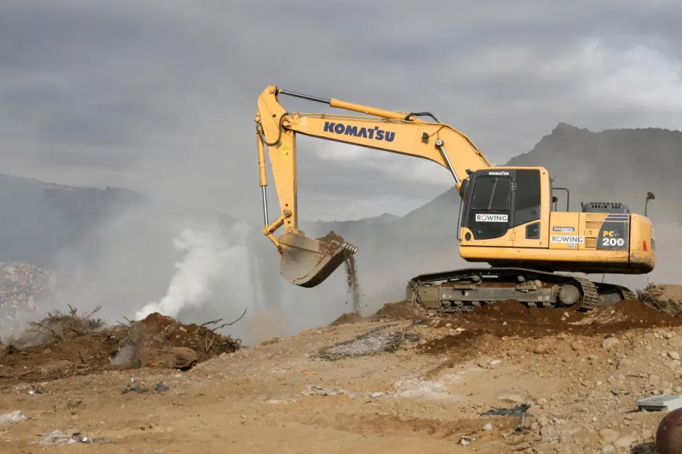 Desde el municipio informan que el incendio en el vertedero ya fue extinguido