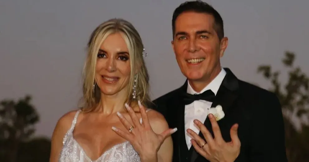¿Fue Cristina Pérez? Así fue la boda de Rodolfo Barili y Lara Piro