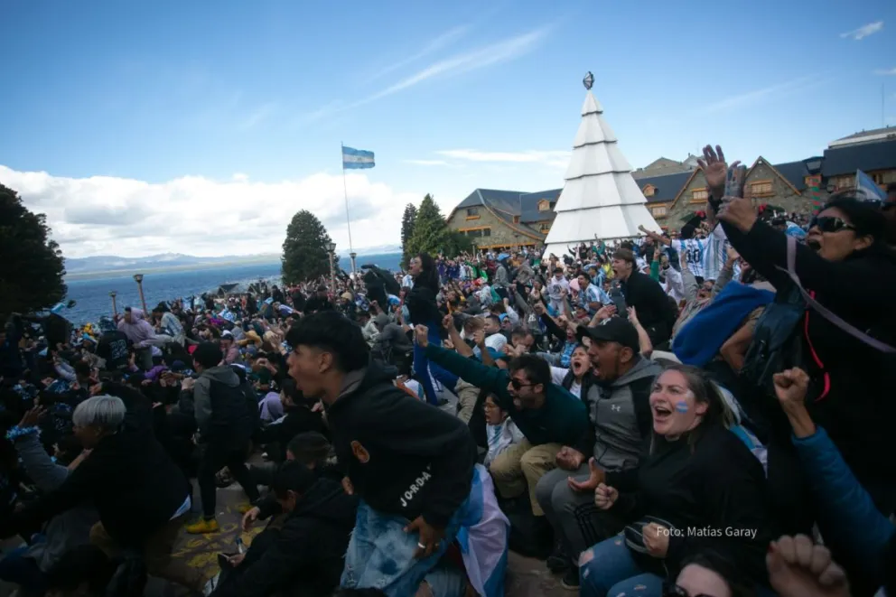 El Centro Cívico abrigó el sueño mundialista de una multitud que no paró de alentar