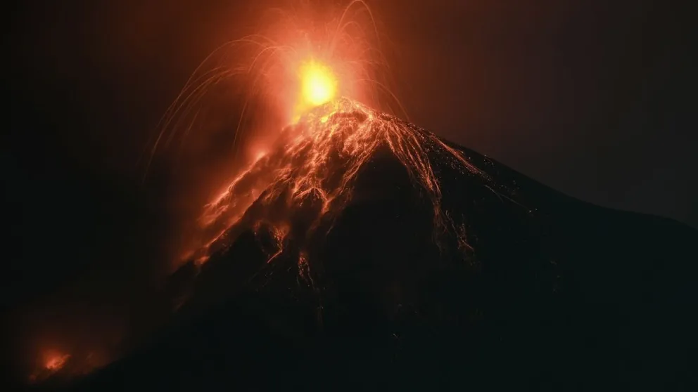 Alerta en Guatemala por la erupción del volcán de Fuego