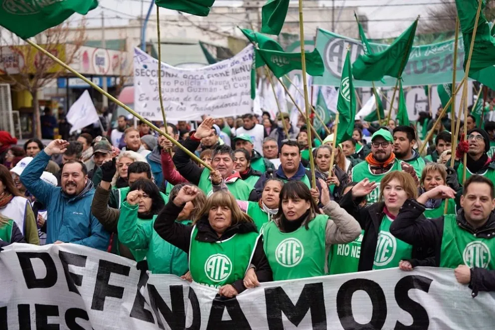 ATE evalúa nuevas medidas de fuerza para los próximos días 