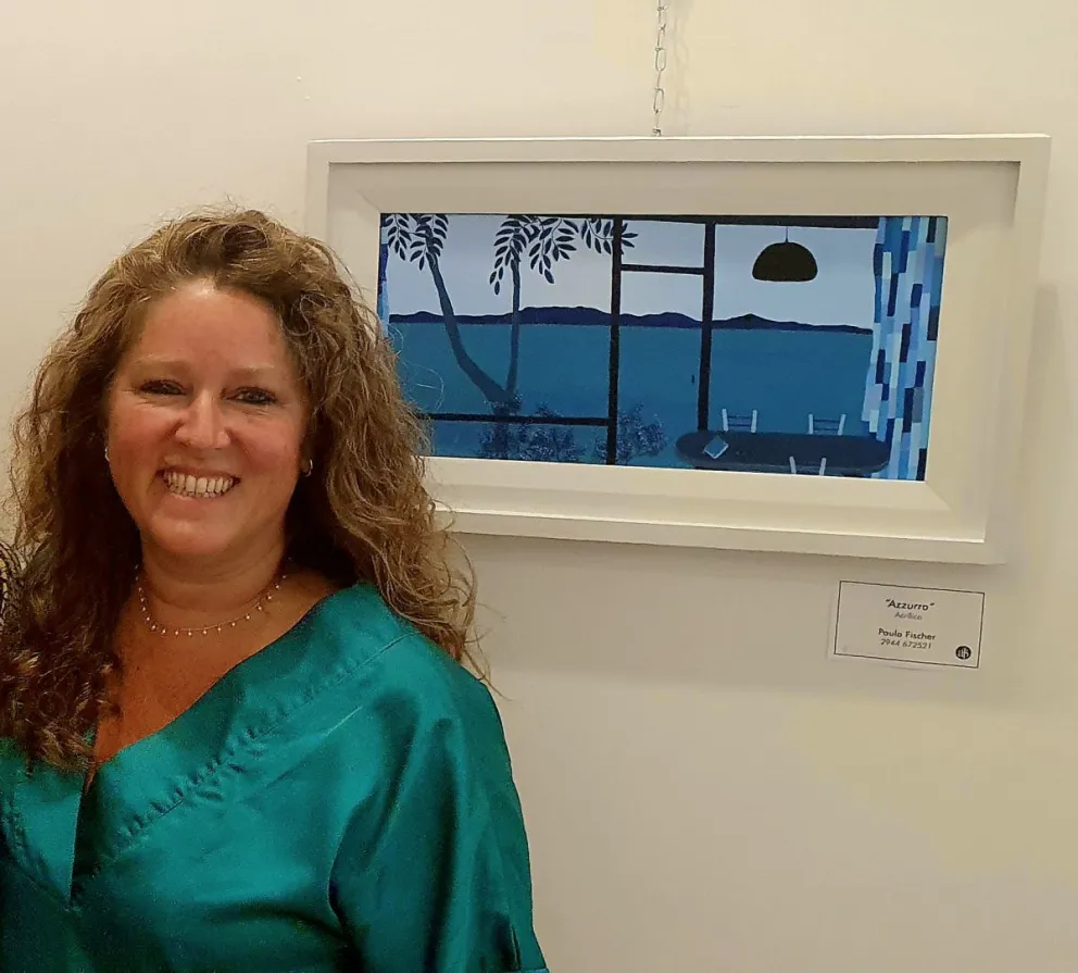 Paula Fischer: “pinto para no olvidar”