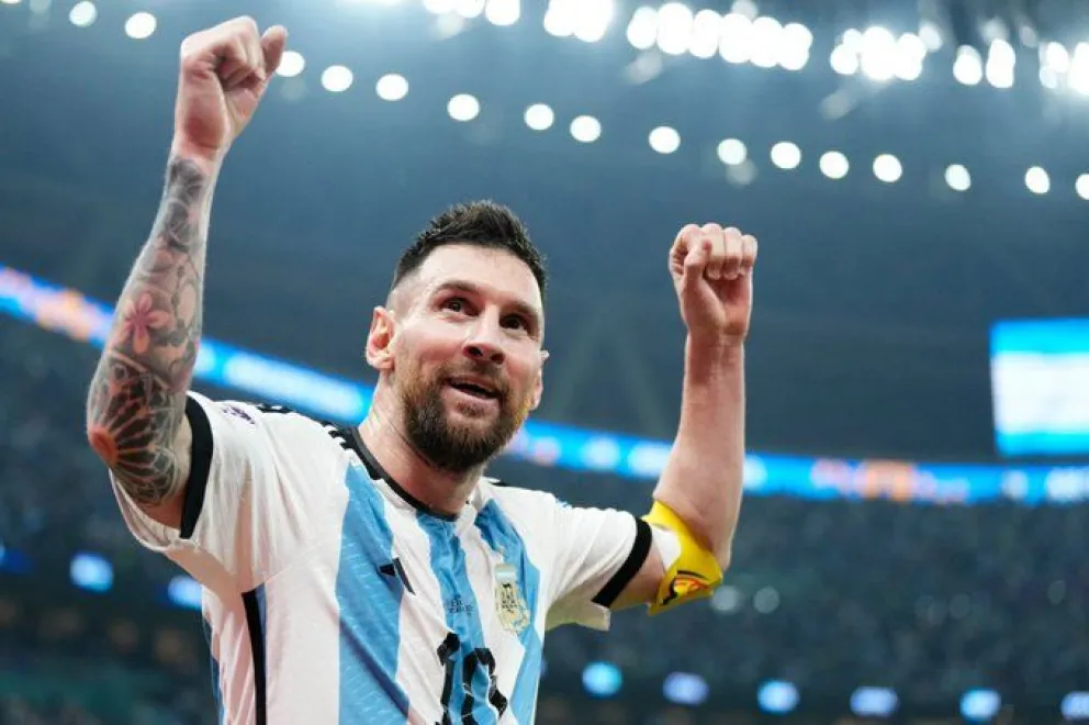 Los tres records que alcanzó Messi en el partido frente a Croacia