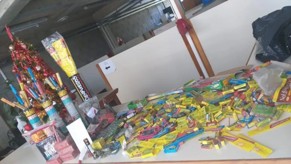 Preocupa el uso de pirotecnia en Bariloche